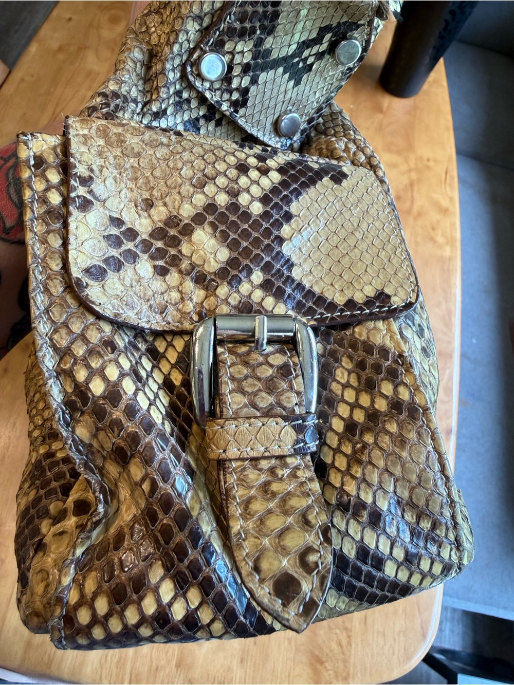 Authentic Python Vintage Menotti Bag - Picture 2 of 13